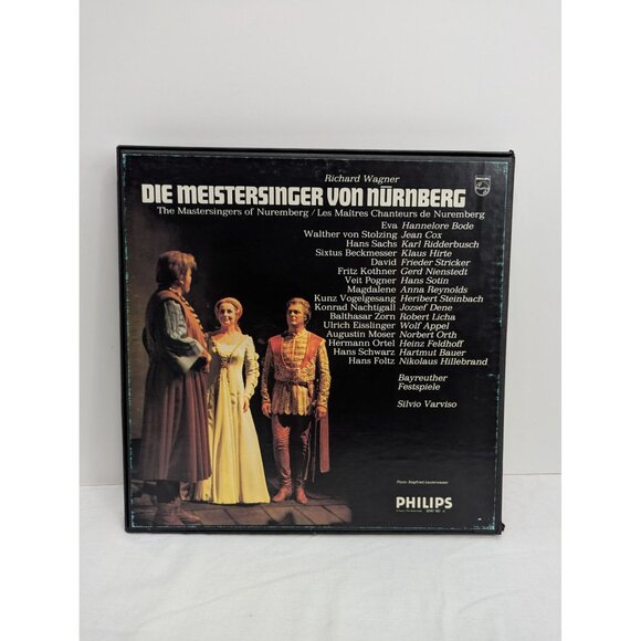 Wagner Die Meistersinger Von Nurnberg 12" Vinyl LP Records Philips 5 Record Set - Picture 7 of 7